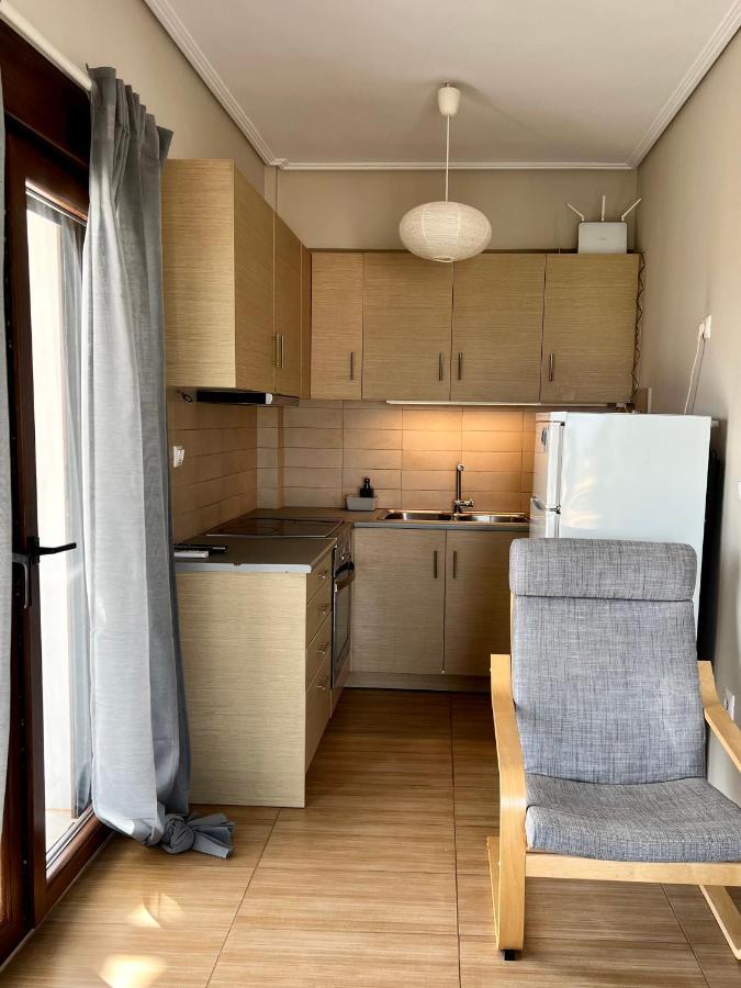 Sunrise Studio With Unhindered View To The Sea. Néa Mákri Exteriör bild